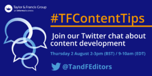 TFContentTips advert from Twitter for high impact content twitter chat